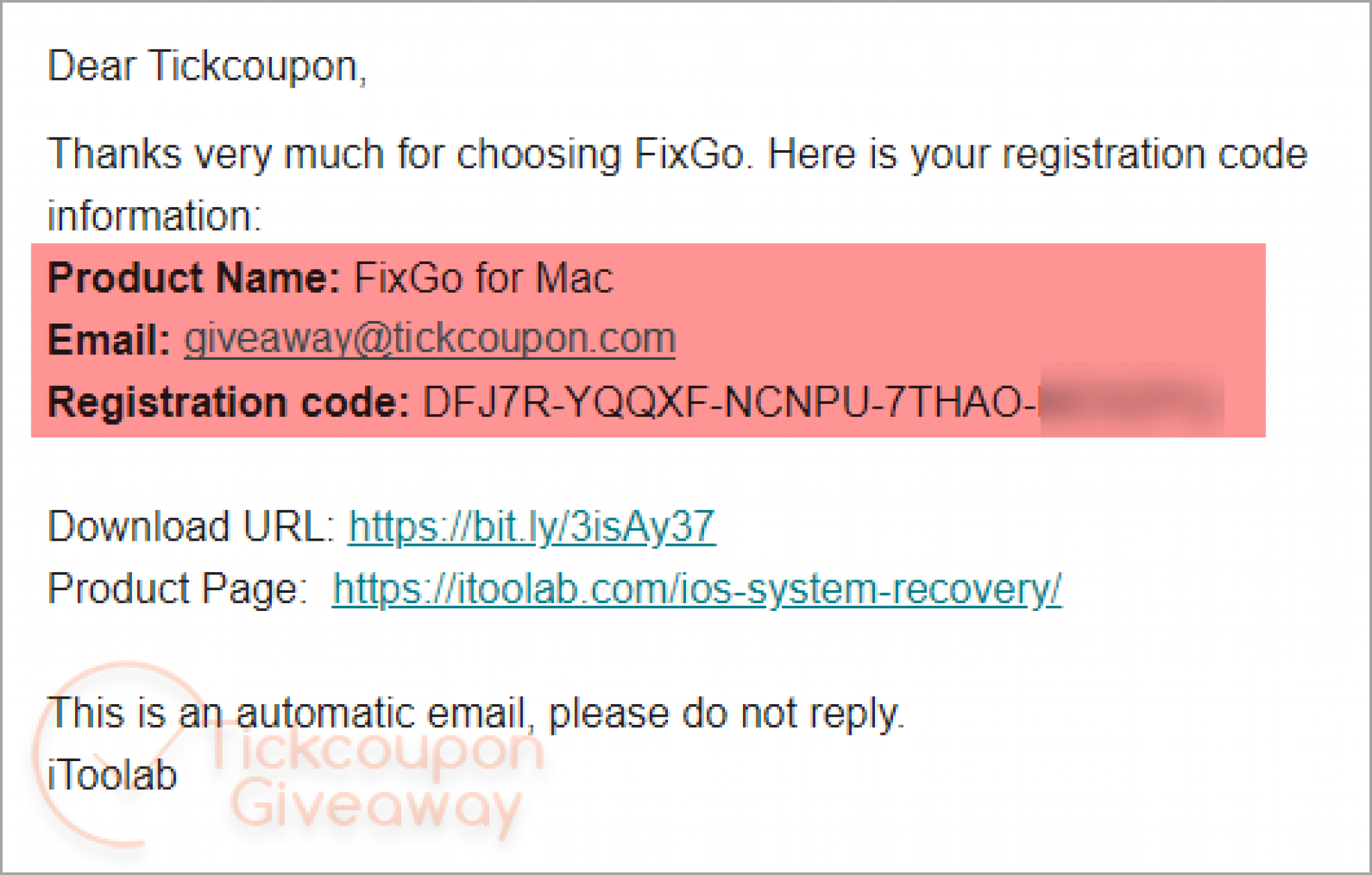 74% Off iToolab FixGo for Mac Coupon Codes 2026