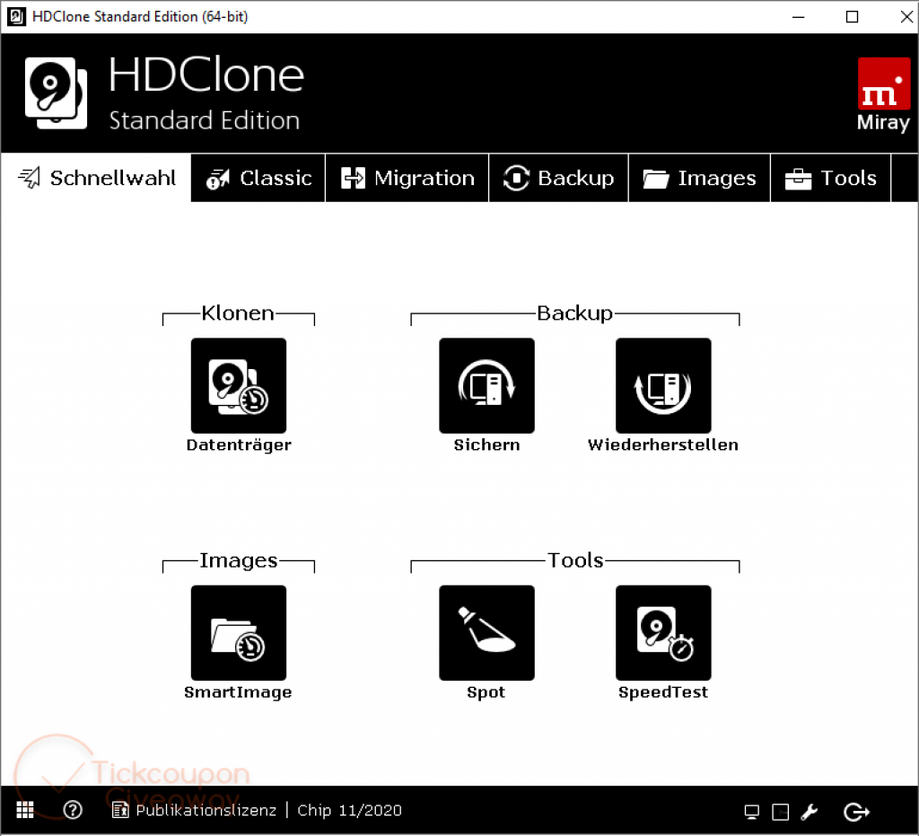 Giveaway: Miray HDClone X.3 License Key for Free