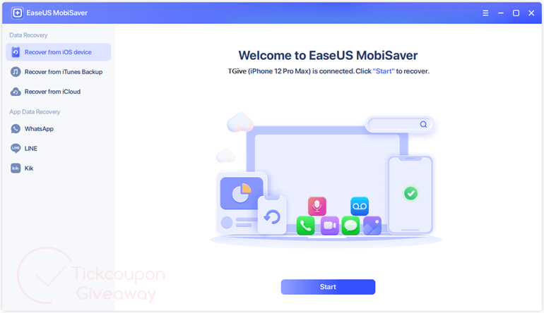 EaseUS MobiSaver for iOS Giveaway Code