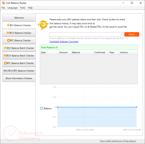 Giveaway: Coin Balance Tracker Pro License Key for Free