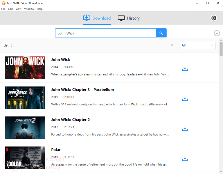pazu netflix video downloader main screenshot Pazu Netflix Video Downloader Main Screenshot