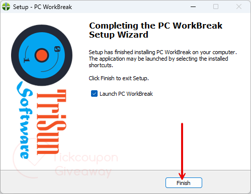 trisun pc workbreak installation