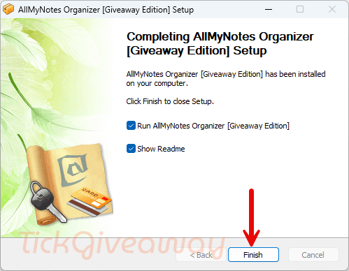 install allmynotes organizer free