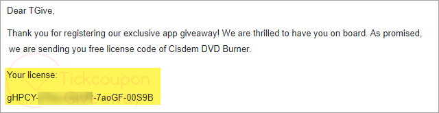 get cisdem dvd burner for windows license