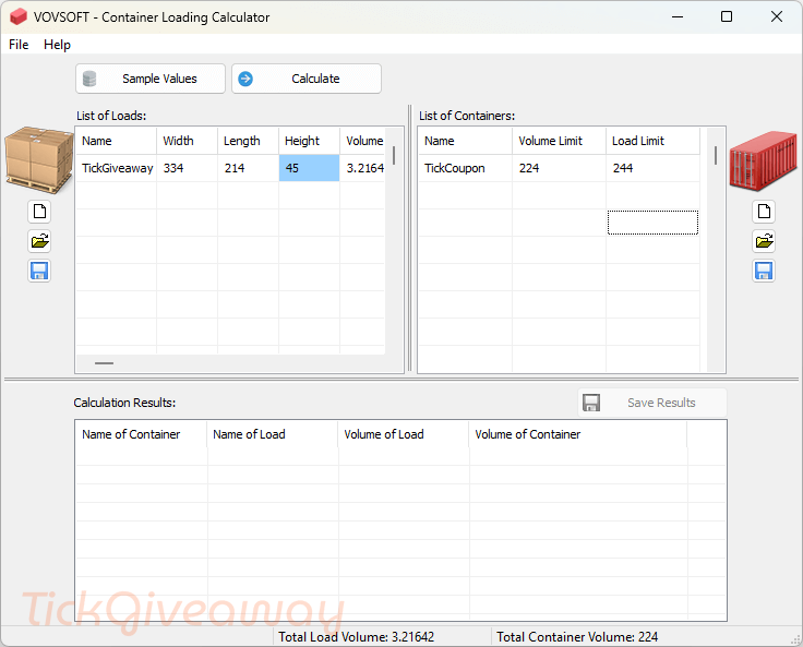 vovsoft container loading calculator code free Vovsoft Container Loading Calculator