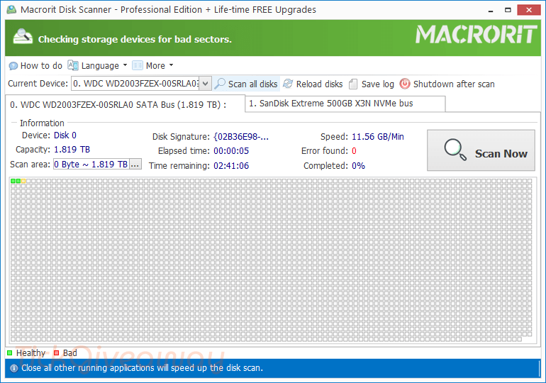 Macrorit Disk Scanner Pro