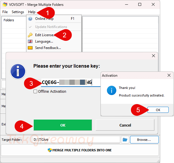 activate vovsoft merge multiple folders activate vovsoft merge multiple folders