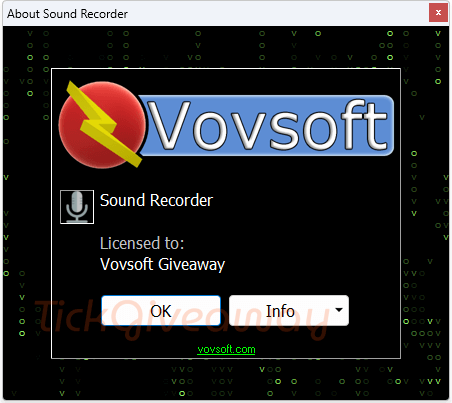 about vovsoft sound recorder free about vovsoft sound recorder free