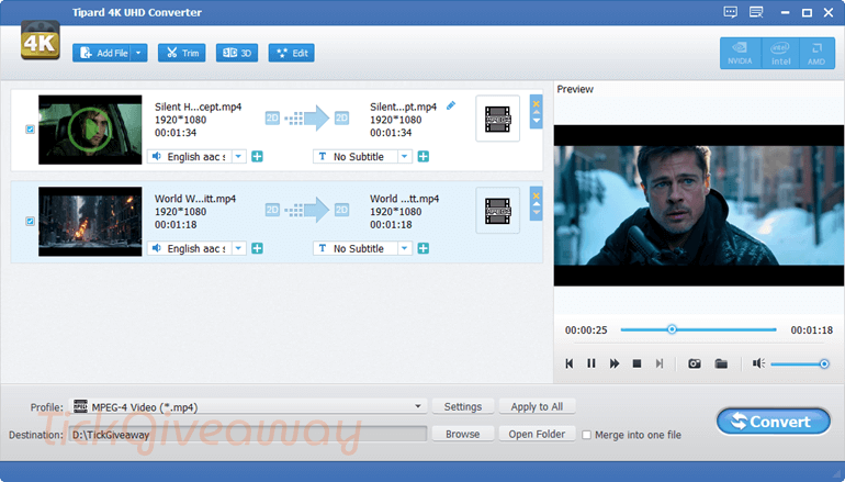 Tipard 4K UHD Converter