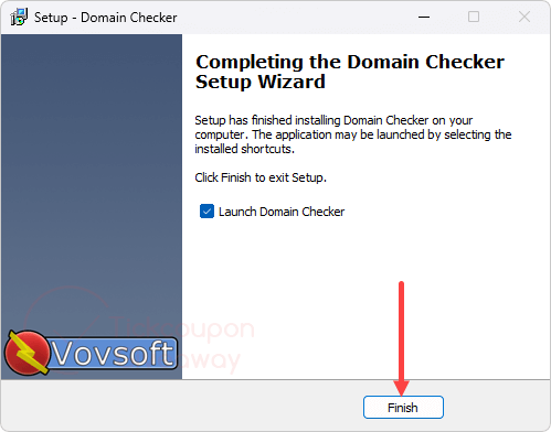 install vovsoft domain checker