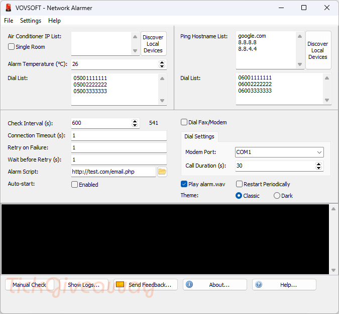 vovsoft network alarmer free code Vovsoft Network Alarmer