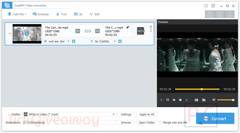 AnyMP4 Video Converter