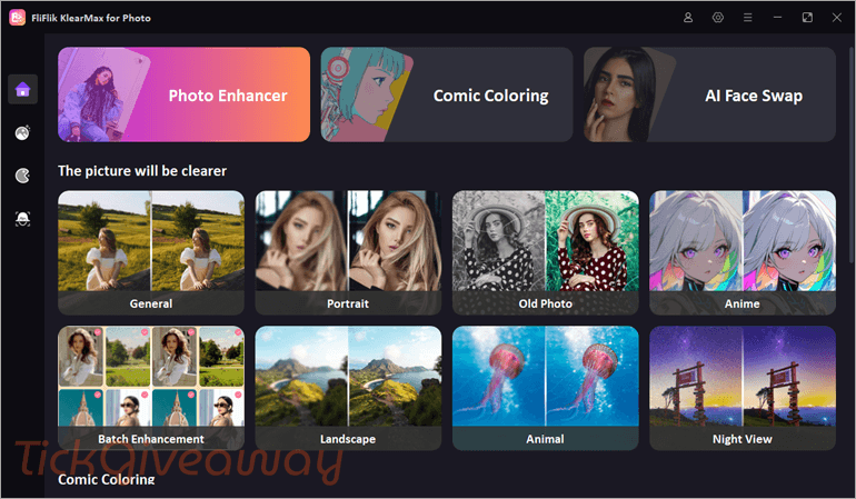 fliflik klearmax for photo main screenshot free