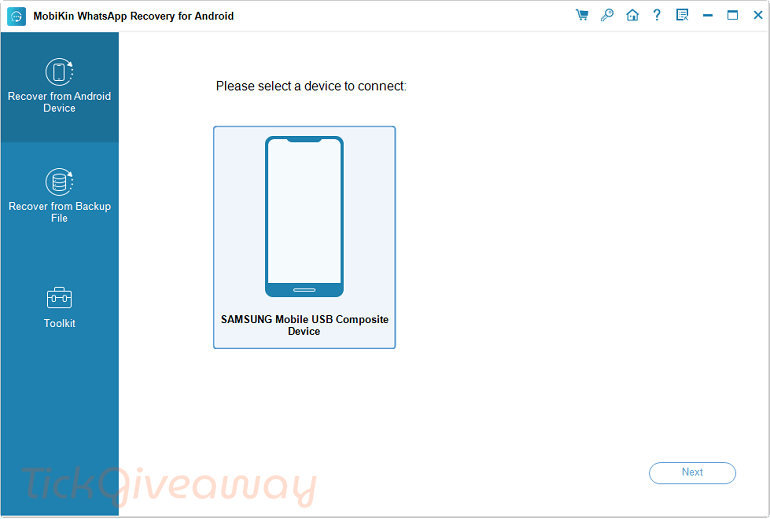 MobiKin WhatsApp Recovery for Android