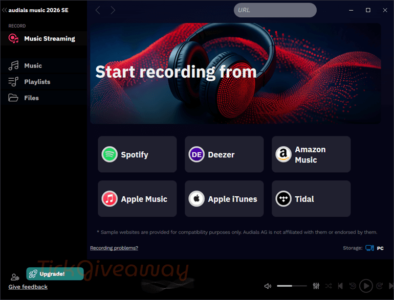 audials music main screenshot free Audials Music 2026