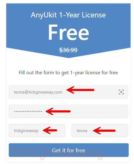 anyukit video downloader key giveaway page