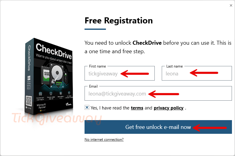 unlock abelssoft checkdrive free