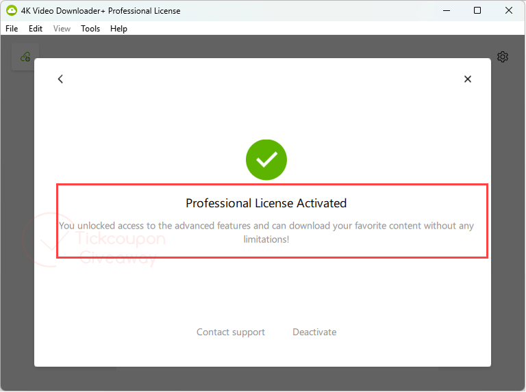 4k video downloader plus pro license activated