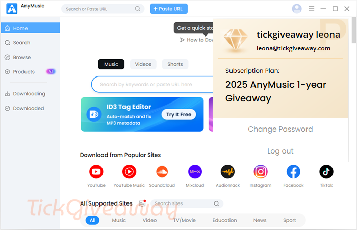 subscription amoyshare anymusic free