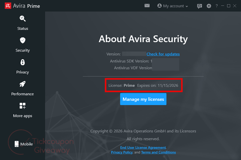 subscription avira prime free key subscription avira prime free key