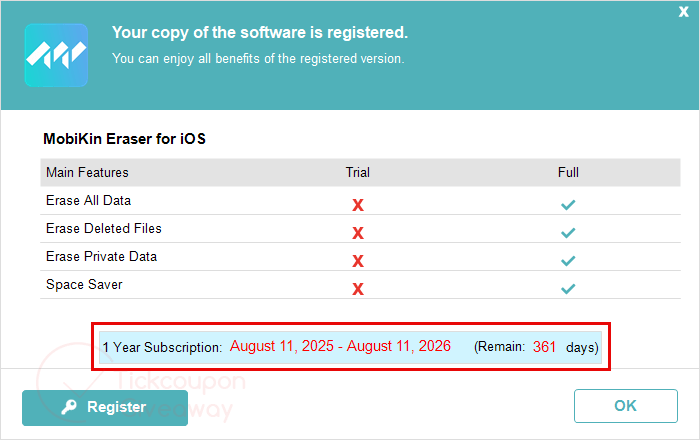 subscription mobikin eraser for ios subscription mobikin eraser for ios