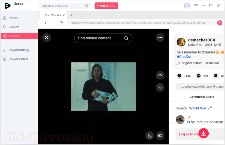 TicToz Video Downloader