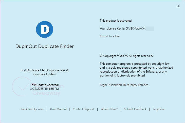 upinout duplicate finder 2025 full version key