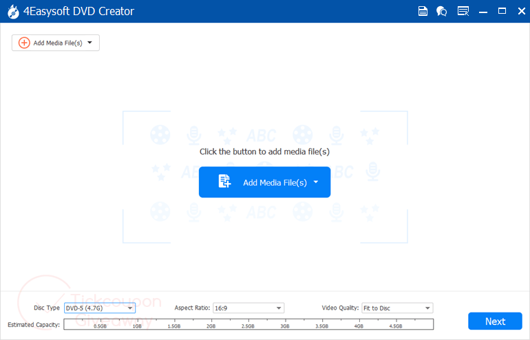 4easysoft dvd creator main screenshot