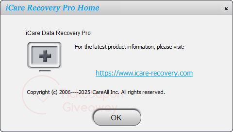 iCare Data Recovery Pro 1-Year License Code Giveaway 2026
