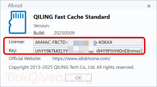 about qiling fast cache key free about qiling fast cache key free