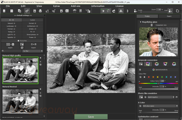 BLACK & WHITE Projects