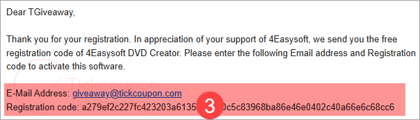 get 4easysoft dvd creator code