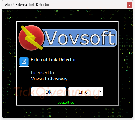 get vovsoft external link detector free