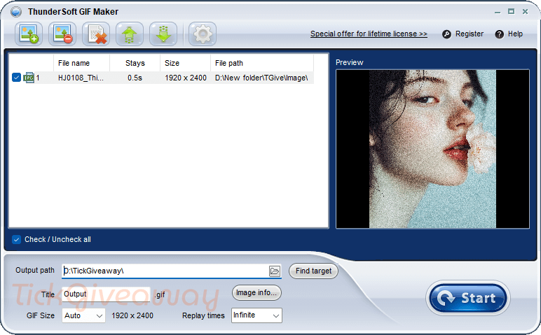 ThunderSoft GIF Maker