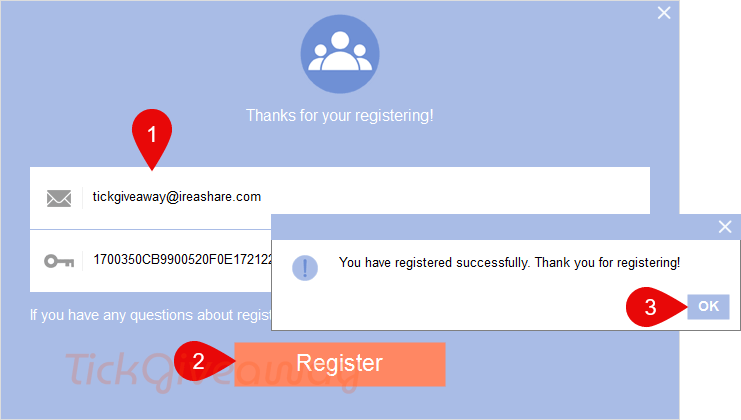 activate ireashare iphone manager key