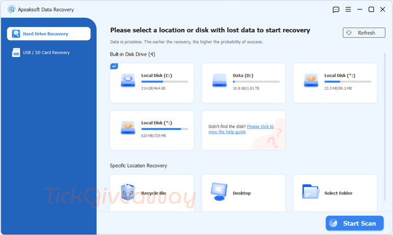 Apeaksoft Data Recovery
