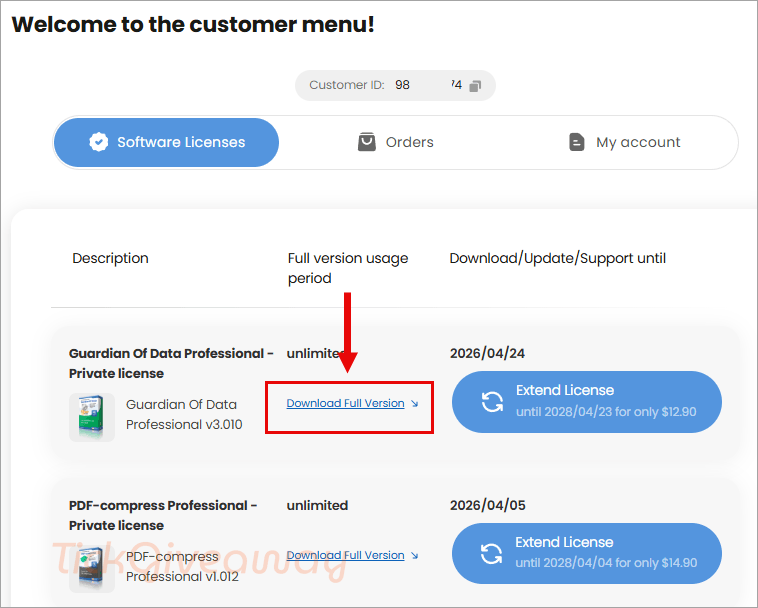download ascomp guardian of data pro