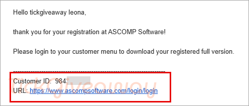 get ascomp guardian of data pro account
