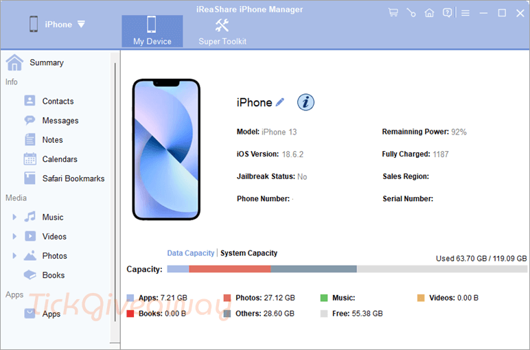 iReaShare iPhone Manager