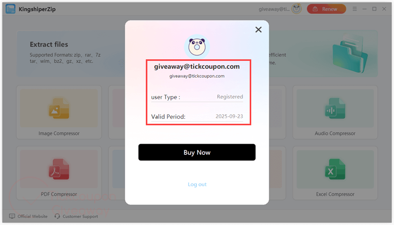 subscription kingshiperzip
