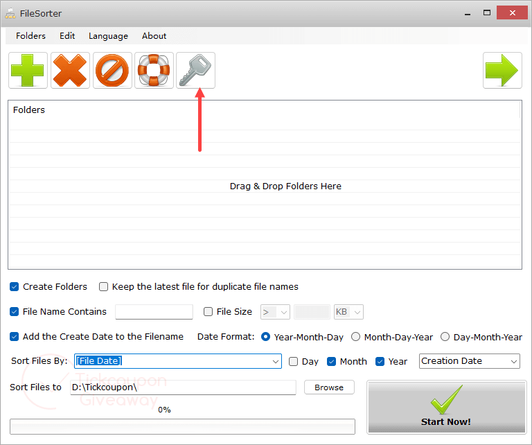 activate filesorter pro