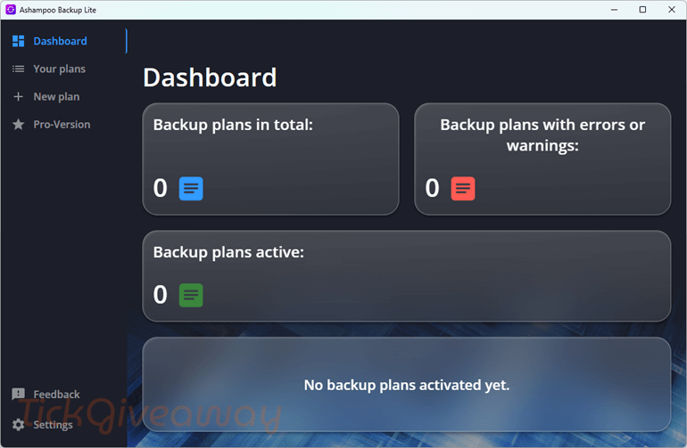  Ashampoo Backup Lite
