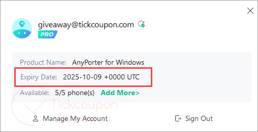 awz anyporter pro for key free