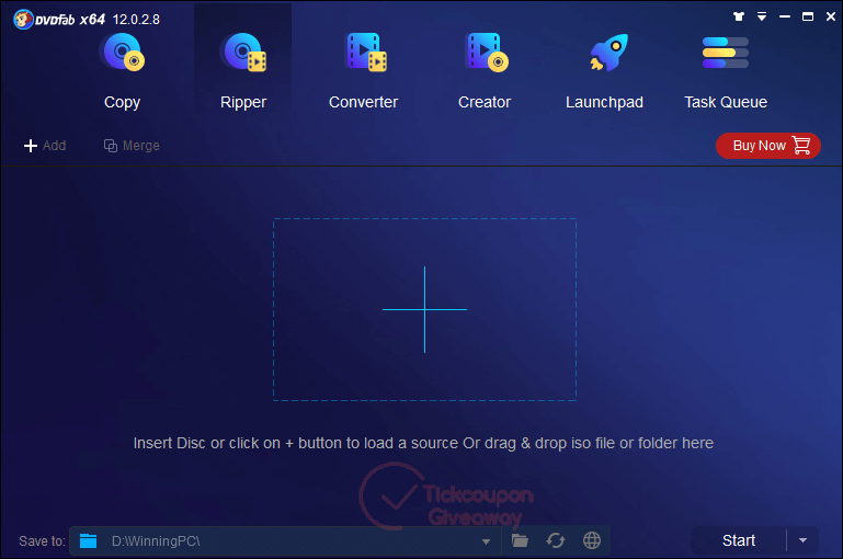 dvdfab 4k recorder ripper screenshot