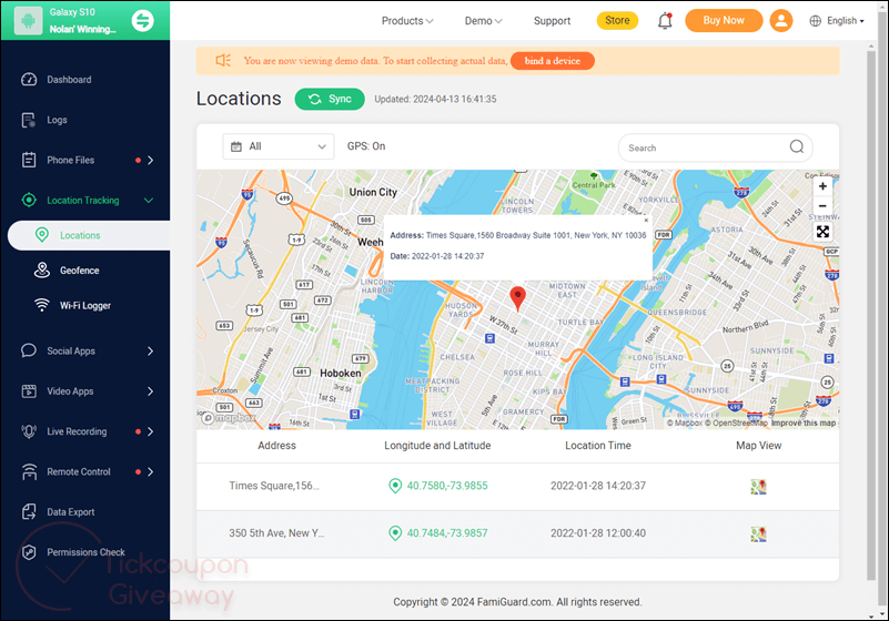 famiguard pro feature