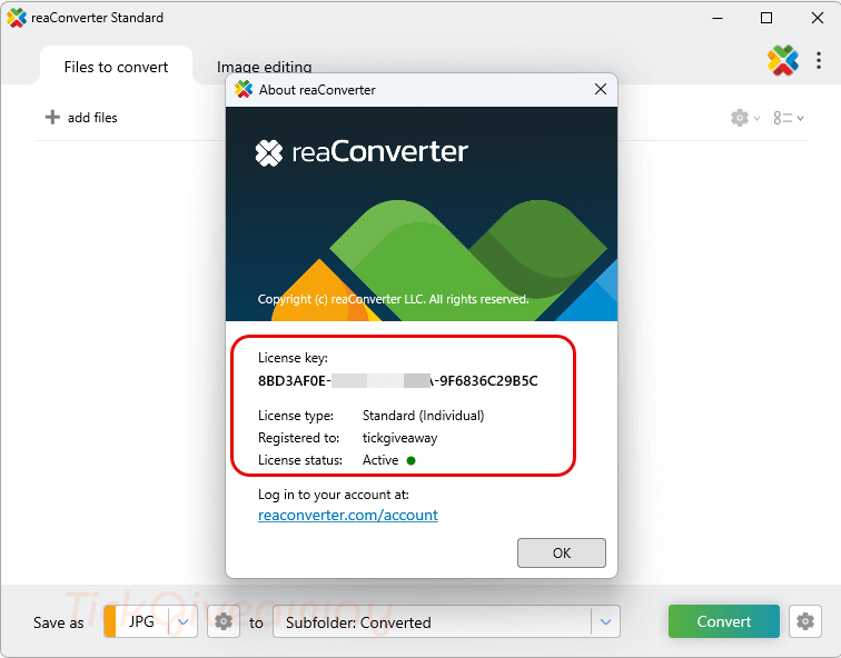 get reaconverter standard for free