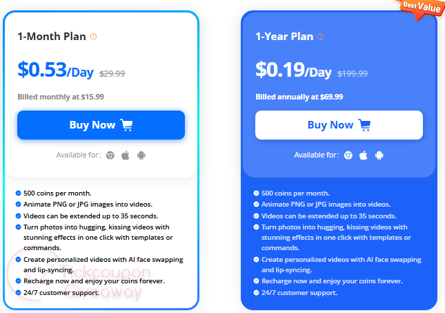 imyfone dreamvid pricing plan