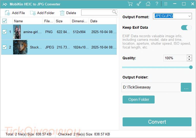 mobikin heic to jpg converter key free main screenshot MobiKin HEIC to JPG Converter