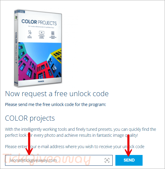 franzis color projects giveaway key