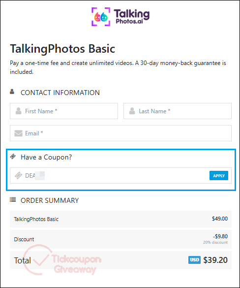 how to activate talkingphotos coupon code how to activate talkingphotos coupon code